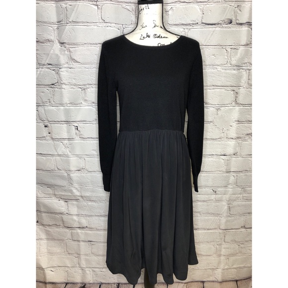 Sundance Wool and Silk Dress - black - Medium - Picture 1 of 7